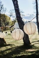 Billede af House Doctor Soni lampeskærme til lyskæde 10stk Ø: 20cm - Sand OUTLET