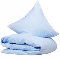 Billede af CPH Living Dobbeltsengetøj NØRREBRO 200x200 / 60x63 cm - Lyseblå