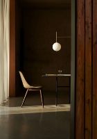 Billede af Audo Copenhagen Harbour Side Dining Chair SH: 45 cm - Dakar 0250 / Natural Oak Base