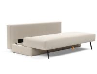 Billede af Innovation Living Osvald Sovesofa L: 200 cm - Mat Sort/Blida Sand Grey