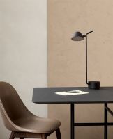 Billede af Audo Copenhagen Harbour Side Dining Chair SH: 45 cm - Dakar 0311 / Dark Stained Oak Base