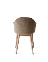Billede af Audo Copenhagen Harbour Dining Chair SH: 45 cm - City Velvet CA 7832/078 / Natural Oak 
