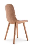 Billede af Eva Solo More Abalone Spisestuestol H: 82 - Røget eg/Cognac læder