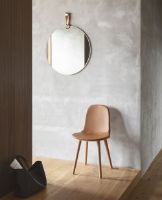 Billede af Eva Solo More Abalone Spisestuestol H: 82 - Røget eg/Cognac læder