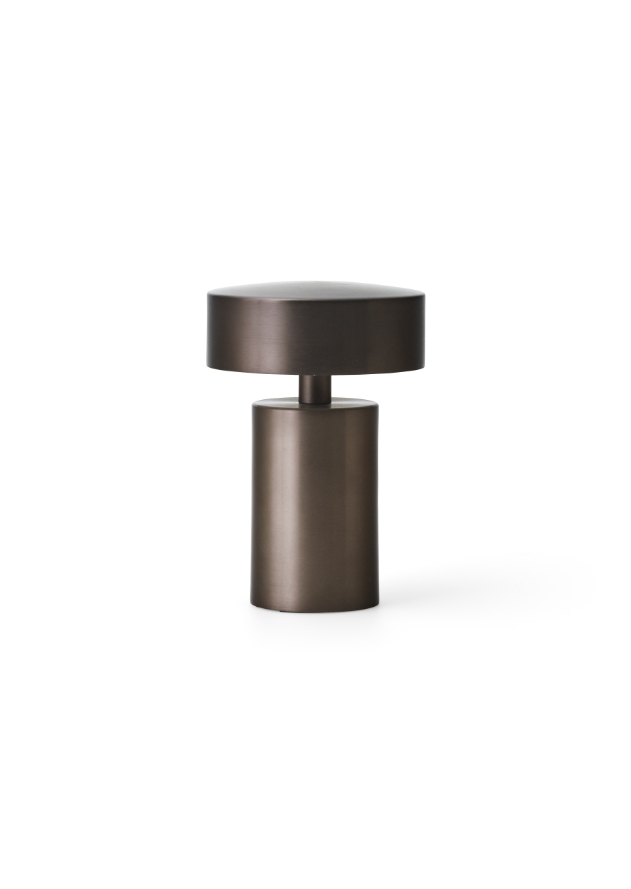 Billede af Audo Copenhagen Column Table Lamp Portable Ø: 12 cm - Bronze