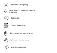 Billede af Tala Knuckle Table Lamp with Voronoi-I Bulb EU H: 26 cm - Walnut/Brass  OUTLET