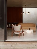 Billede af Audo Copenhagen Plinth Low H: 27 cm - Rose Calacatta Viola Marble