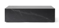 Billede af Audo Copenhagen Plinth Low H: 27 cm - Black Nero Marquina Marble 