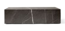 Billede af Audo Copenhagen Plinth Low H: 27 cm - Grey/Brown Kendzo Marble