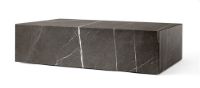 Billede af Audo Copenhagen Plinth Low H: 27 cm - Grey/Brown Kendzo Marble