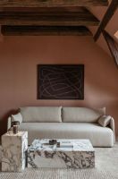 Billede af Audo Copenhagen Plinth Tall H: 51 cm - Rose Calacatta Viola Marble  