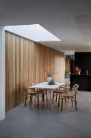 Billede af Cane-line Indoor Peak Spisebordsstol m. armlæn SH: 44 cm - Natural Rattan