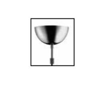 Billede af Verpan Pantop Pendel Ø: 30 cm - Black/Chrome OUTLET