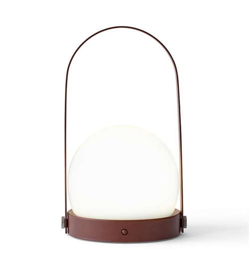 Billede af Audo Copenhagen Carrie LED Lamp Portable Ø: 13,5 cm - Burned Red