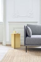 Billede af HAY Silhouette 2 Personers Sofa Mono L:171 cm - Hallingdal 166 / Black Powder Coated Steel