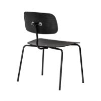 Billede af Montana Kevi 2060 Plus Spisebordstol SH: 47 cm - Sort Finér/Sort Stel