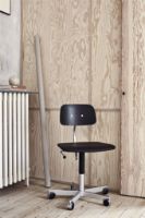 Billede af Montana Kevi 2533 Kontorstol SH: 38-51 cm - Sort Ask/Krom