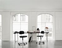 Billede af Montana Kevi 2533 Kontorstol SH: 38-51 cm - Sort Ask/Krom