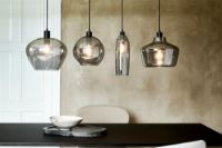 Billede af Frandsen Lighting Kyoto Slim Pendant Ø:10 cm  - Electro Plated Glass OUTLET