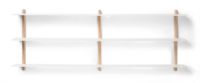 Billede af Gejst Nivo Hylde D Large H: 65 cm - White/Oak OUTLET