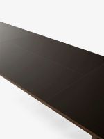 Billede af &Tradition Patch HW2 Extendable Table 240x100 cm - Smoked Oiled Oak w. Griogo Londra 0718 Fenix Nano Laminate & Brass