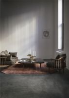 Billede af &Tradition Fly SC10 Lounge Chair SH: 40 cm - Smoked Oiled Oak/Hot Madison 093