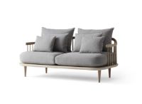 Billede af &Tradition Fly SC2 Sofa L: 162 cm - Oiled Oak/Hot Madison 094