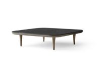 Billede af &Tradition Fly SC11 Lounge Table 120x120 cm - Smoked Oiled Oak/Honed Nero Marquina