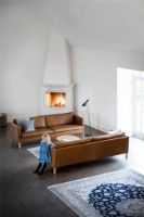 Billede af Mogens Hansen MH2614 3 pers. sofa L: 210 cm - Frej 15 Læder/Olieret Egetræ