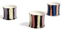 Billede af HAY Stripe Scented Candle Ø: 8,5 cm - Orange Leaf OUTLET