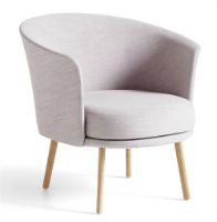 Billede af HAY Dorso Lænestol SH: 40 cm - Oiled Solid Oak / Remix 682 OUTLET