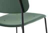 Billede af HAY Soft Edge 45 Spisebordsstol  - Black Powder Coated Steel / Hunter