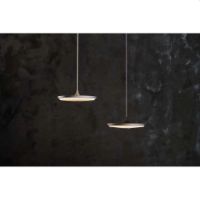 Billede af Le Klint Soleil Pendel S Silver Cloud Ø: 35 cm - Light Oak