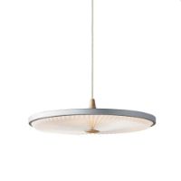 Billede af Le Klint Soleil Pendel M Silver Cloud Ø: 50 cm - Light Oak