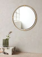 Billede af Audo Copenhagen Nimbus Mirror Ø: 110 cm - Polished Brass