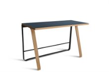 Billede af Bent Hansen Hemingway Skrivebord H: 73,5 cm - Eg/Blå