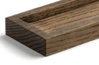 Billede af The Oak Men Notice Shelf Small B: 16,5 cm - Dark Oak OUTLET