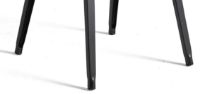 Billede af HAY Revolt Spisebordsstol SH: 46,5 cm - Black Powder Coated Steel/Black