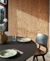 Billede af HAY Revolt Spisebordsstol SH: 46,5 cm - Black Powder Coated Steel/Black