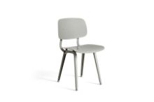 Billede af HAY Revolt Spisebordsstol SH: 46,5 cm - Beige Powder Coated Steel/Beige 