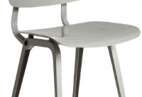 Billede af HAY Revolt Spisebordsstol SH: 46,5 cm - Beige Powder Coated Steel/Beige 