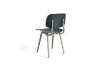 Billede af HAY Revolt Spisebordsstol SH: 46,5 cm - Beige Powder Coated Steel/Granite Grey