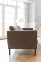 Billede af Mogens Hansen MH2614 3 pers. sofa L: 210 cm - Frej 18 Læder/Børstet stål