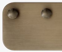 Billede af &Tradition Hook SC47 Space Copenhagen B: 54 cm - Aged Brass OUTLET