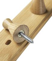 Billede af FDB Møbler Q3 Allé Knager 5 Stk L: 60 cm - Eg 