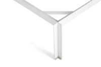 Billede af HAY Connect Bed incl. Crossbar for L: 200 x W: 180 cm Mattress - White