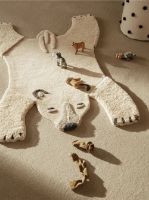 Billede af Ferm Living Animal Tufted Rug 118x160 cm - Polar Bear