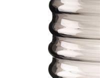 Billede af Louise Roe Willy Glass Vase Ø: 21 cm - Smoke