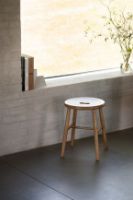 Billede af FDB Møbler J27 Skammel Børge Mogensen H: 45 cm - Eg/Lakeret 