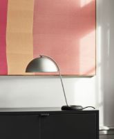 Billede af HAY Cloche Table Lamp H: 43 cm - Mint Green/Black